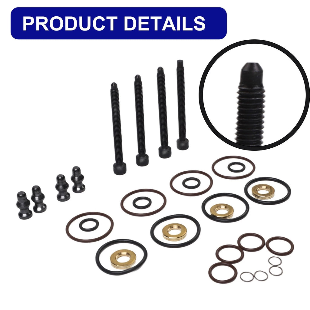 Injector Seal and Bolts Set of 4 for Skoda Seat 1.9 2.0 Engine OEM