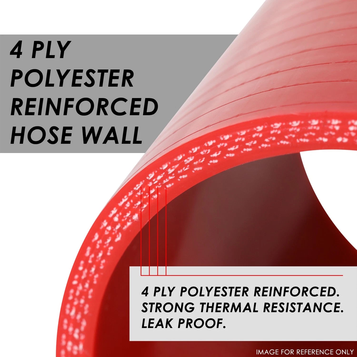 2.5" Turbo Silicone Coupler Reducer Hose for (200 PSI)