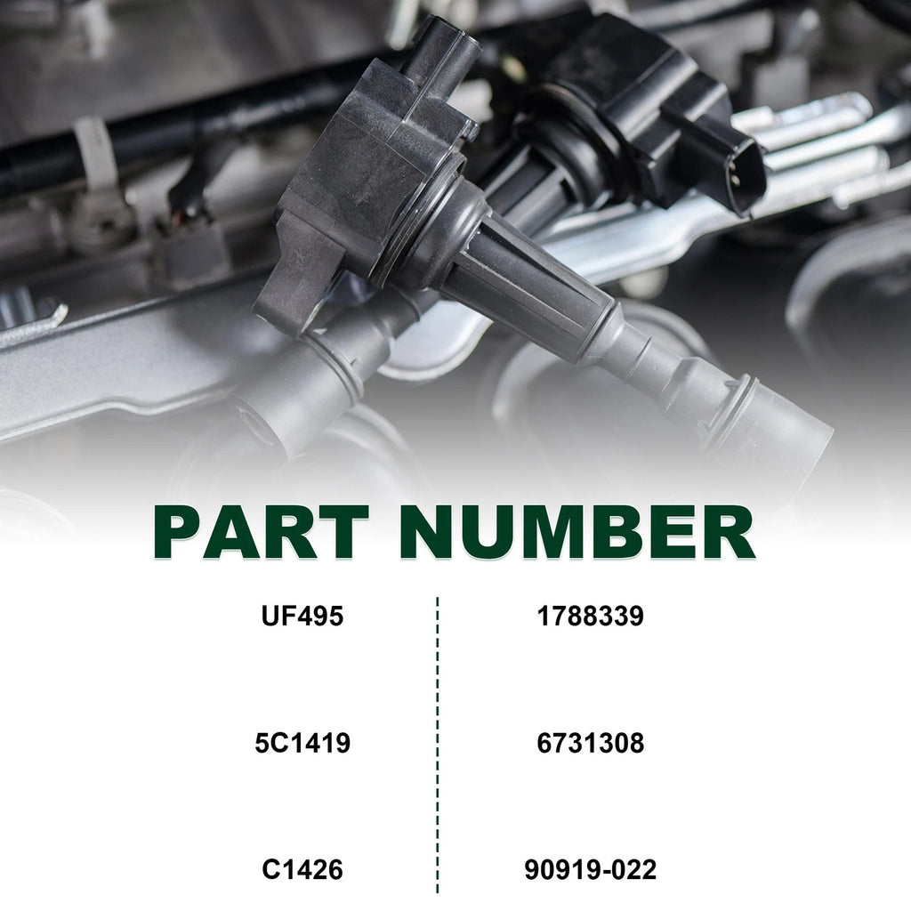 Set of 6 Ignition Coils for Toyota Lexus Scion
