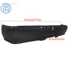 Black Step Rear Bumper for RAM 2500 (2019-2024) with Park Assist