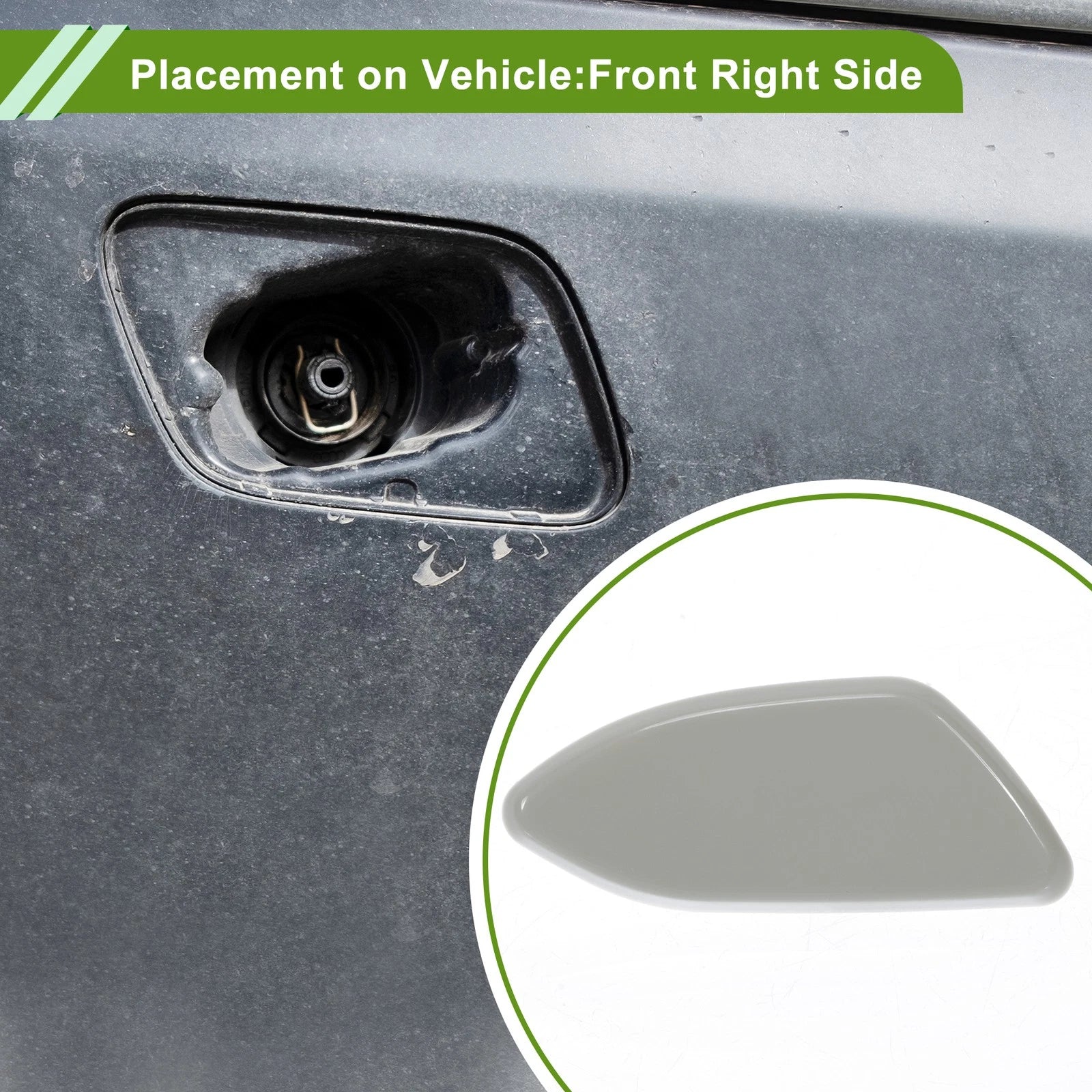 Washer Nozzle Cover for Toyota RAV4 (2010–2012) 8504442150 Unpainted