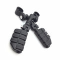 1.5" Black SA L Foot Peg for Harley Sportster 883 1200 (2004–2023)