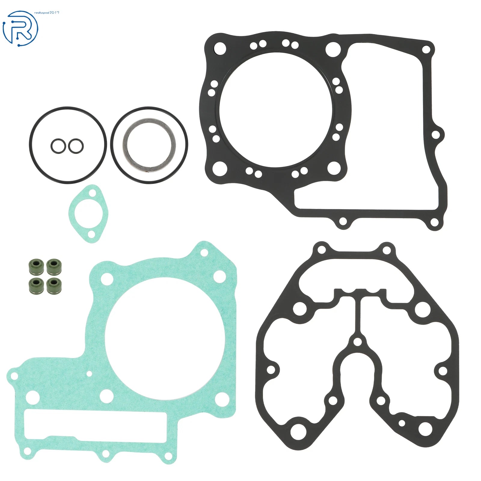 Top End Gasket Kit Set for Honda TRX500FA Foreman Rubicon (2001–2014)