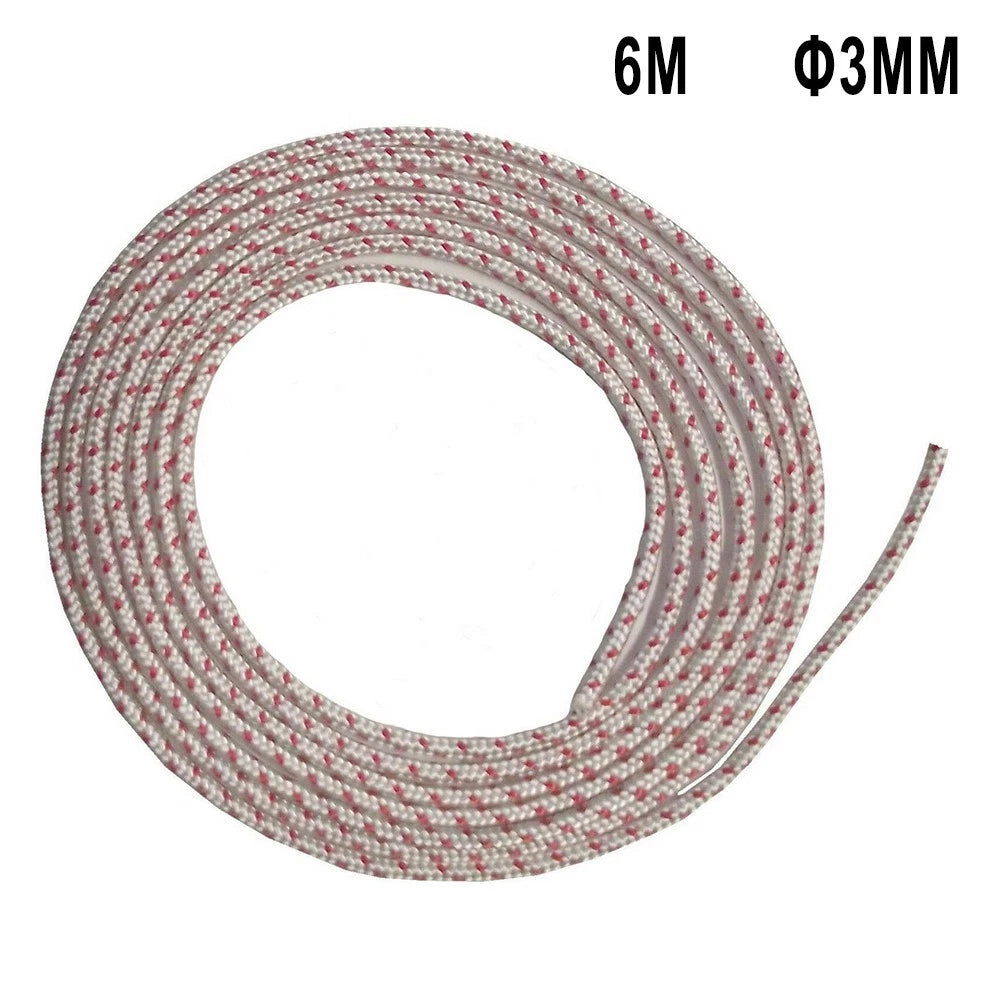 Recoil Starter Rope for Chainsaw Lawn Mower (3mm x 6m)
