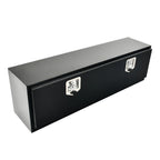 Tool Box for Pickup Truck (48"X12"X14", Black Steel)