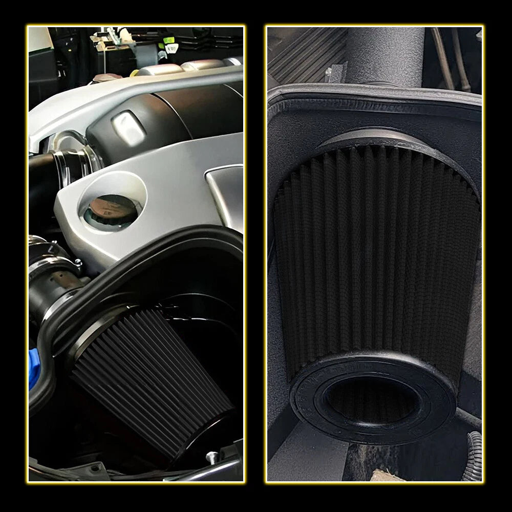 4in Black Cold Air Intake for Truck