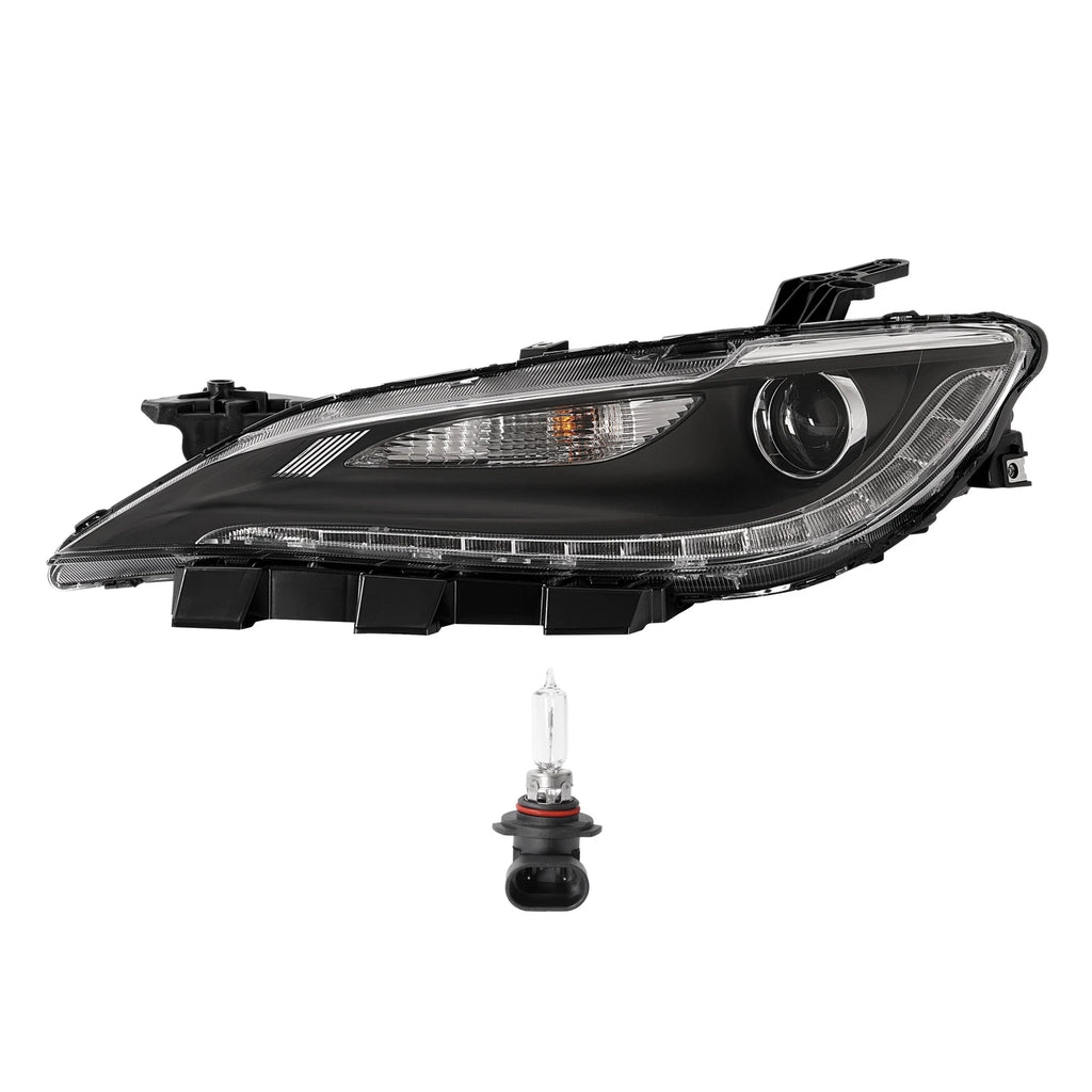 Halogen Headlight with LED DRL Chrome Trim for Chrysler 200 (2015-2017)