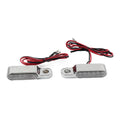 Chrome Mini Handlebar Turn Signal Blinkers for Harley Sportster XL1200 883