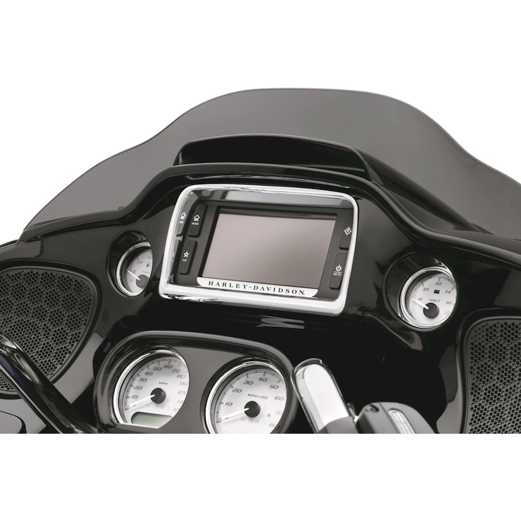 Chrome Radio Trim Bezel for Harley Davidson Road Glide FLTRX (2015–2023)