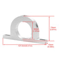 Billet Steering Column Keyed No Drop Mount 2" Tube for Ford GM Chevrolet