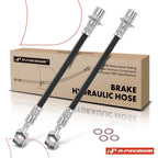 2X Rear Outer Brake Hydraulic Hose for Chevy Cobalt (2008–2010)