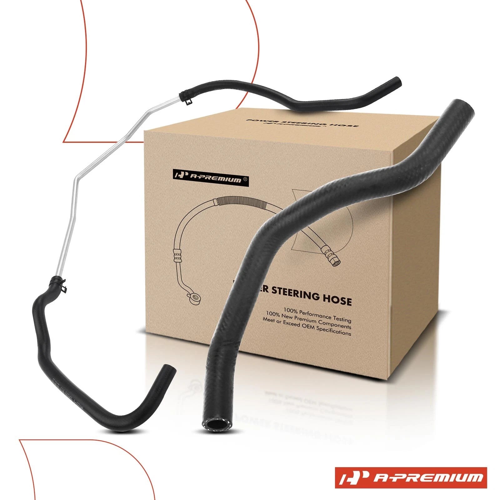 Power Steering Reservoir and Return Line Hose for Toyota 4Runner (2003-2009)