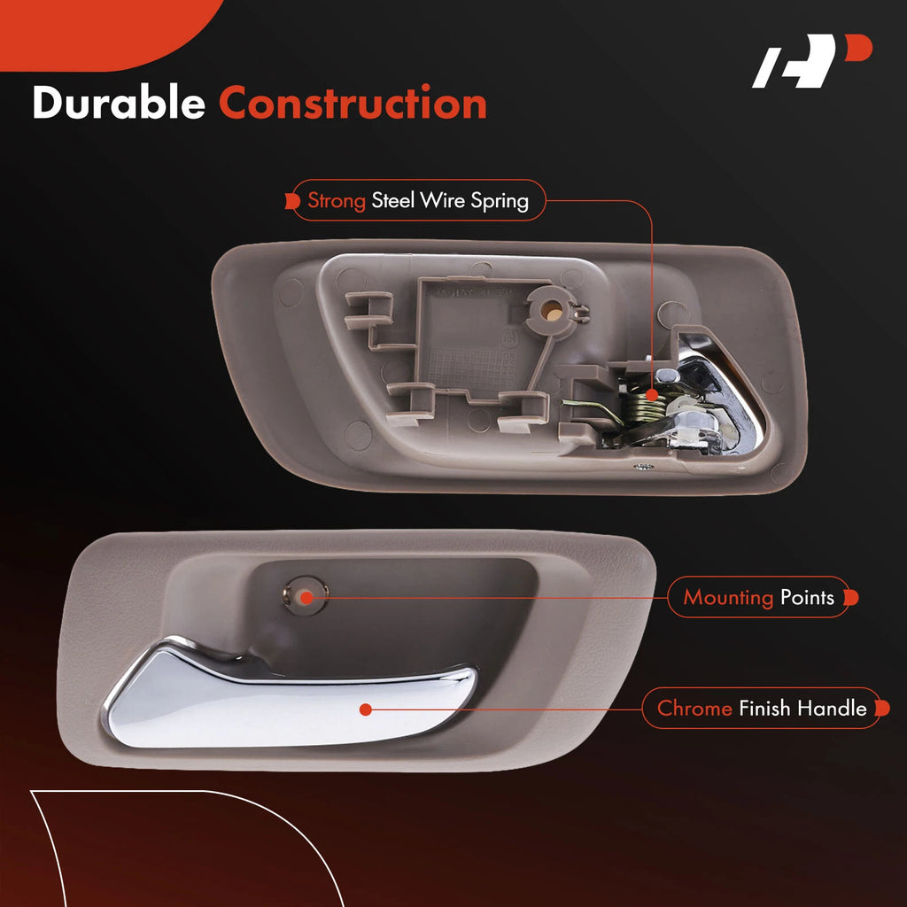 Rear Left Chrome Interior Door Handle for Honda Accord (1998-2002)
