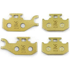 Set of 2 Front Brake Pads for Suzuki LTA 400 LTF 400 LTA 450 LT-A 450 (08-)