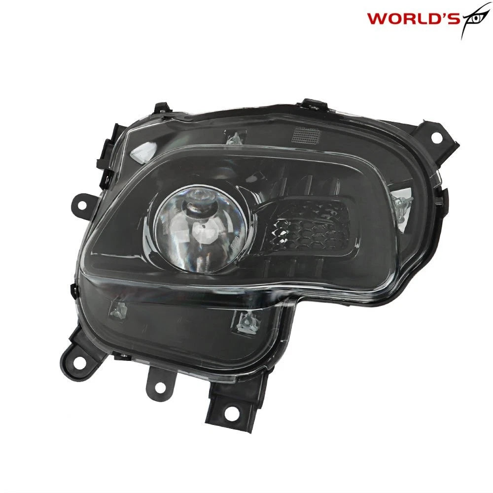 Headlight for Jeep Cherokee (2014–2018) Black Housing Halogen Right Side