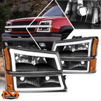 Projector Headlights for Honda CR-V (2007–2011) Smoked Lens