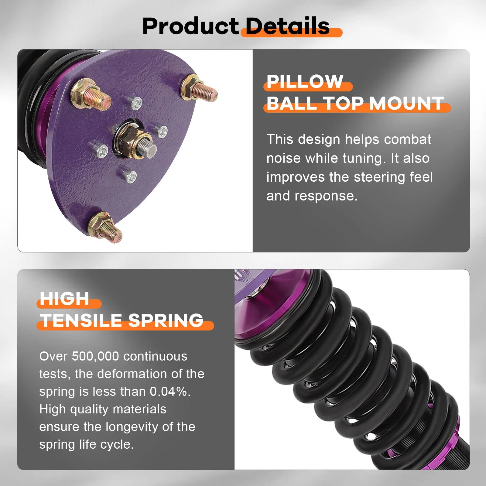 Coilovers for Acura RSX (2002–2006) - Adjustable Height Suspension Spring Kits