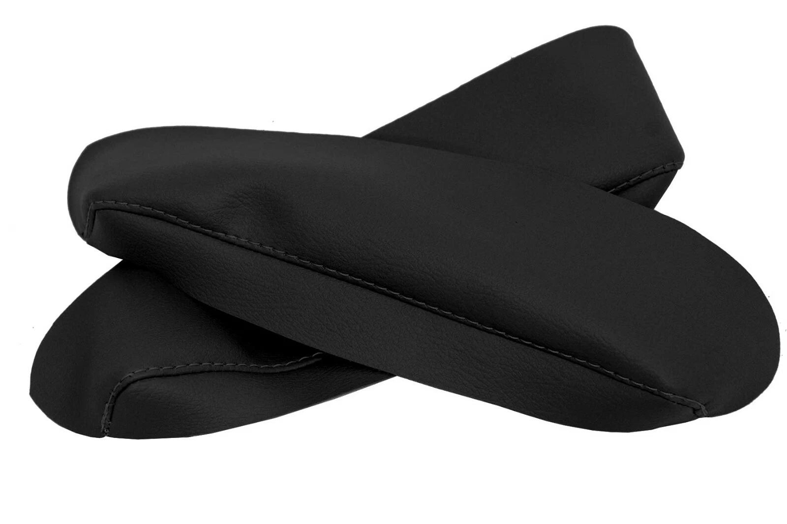 Leather Console Lid Armrest Cover for BMW E38 (1995–2001) Black