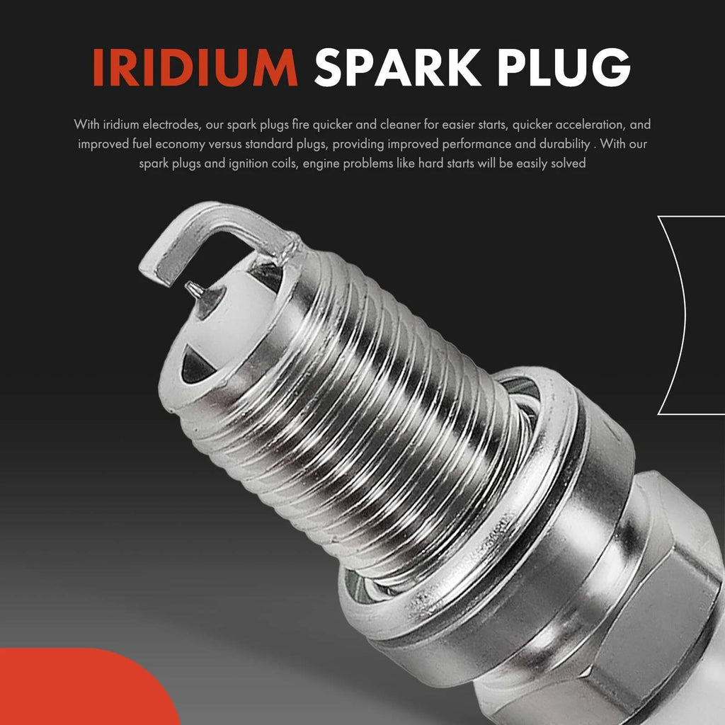 2X Ignition Coils & 8X Iridium Spark Plugs for Ford Explorer