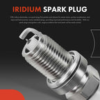 2X Ignition Coils & 8X Iridium Spark Plugs for Ford Explorer