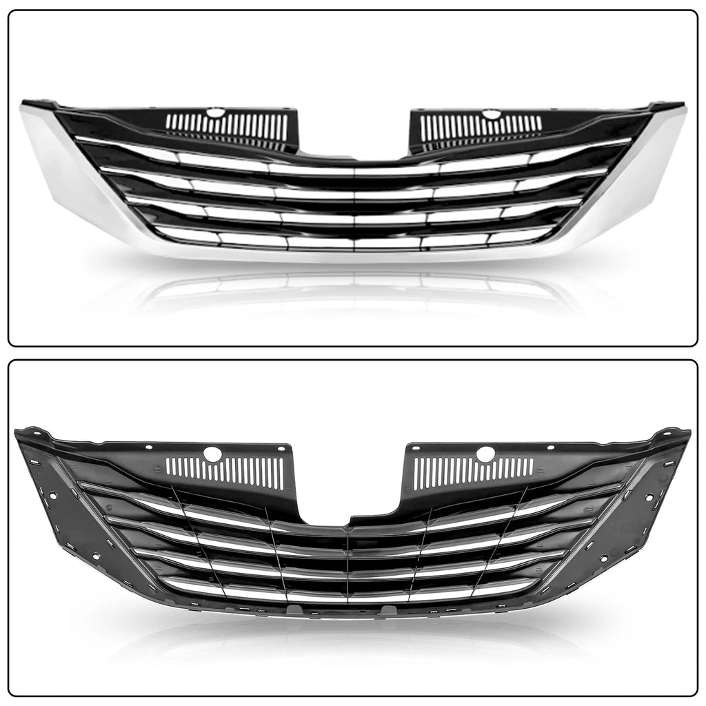 Chrome Front Upper Grille for Toyota Sienna (2011-2014)