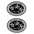 2X Outboard Graphic Sticker Decal for California DOT (Ultra Low Emission)