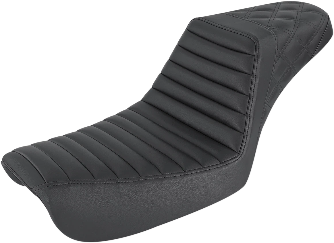 SADDLEMEN Step-Up Seat for Harley Davidson FXD
