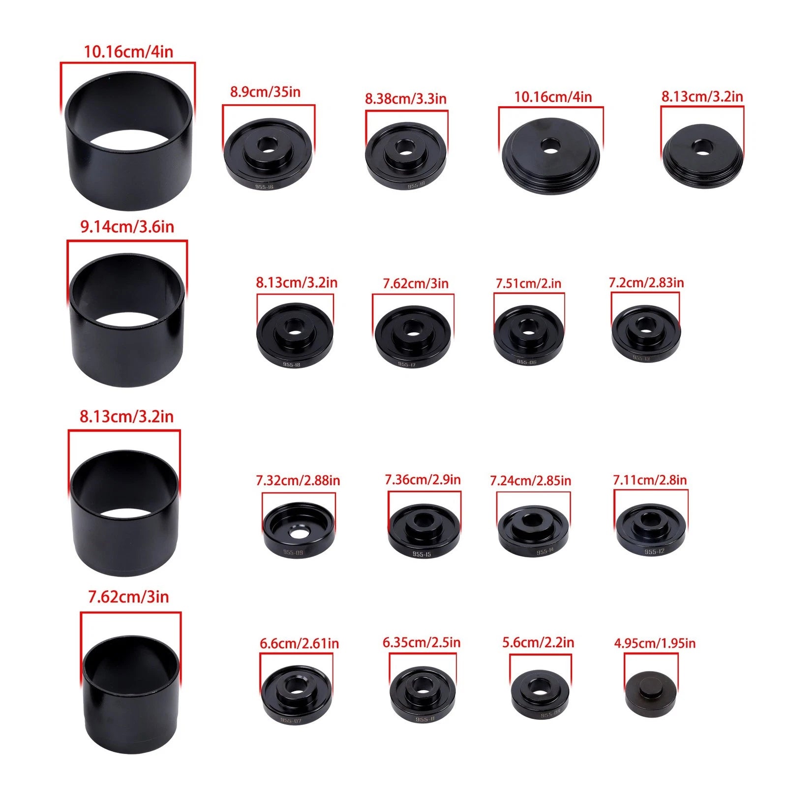 Front Wheel Bearing Adapter Set for (78825)