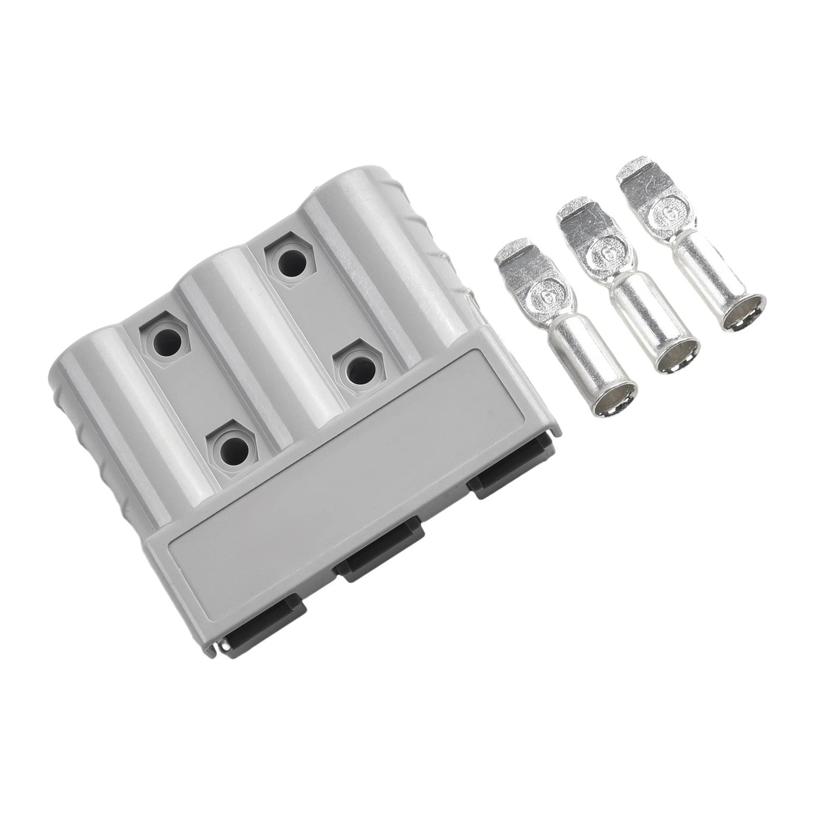 Set of 2 Anderson Plug Cable Terminal Battery Power Connector 50A/600V
