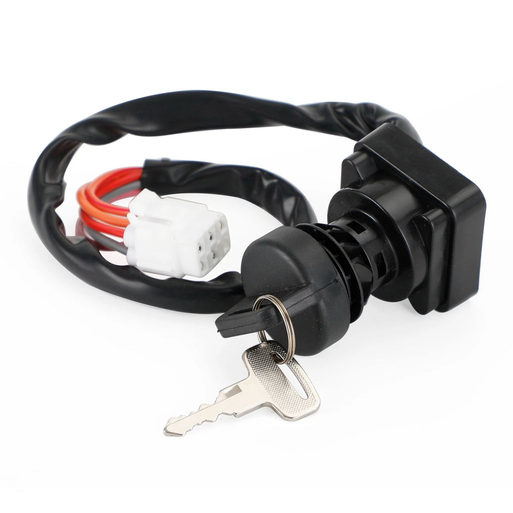 Ignition Key Switch for Suzuki LTA700X (2005–2007), LTA750X (2008–2015) 37110-31G01