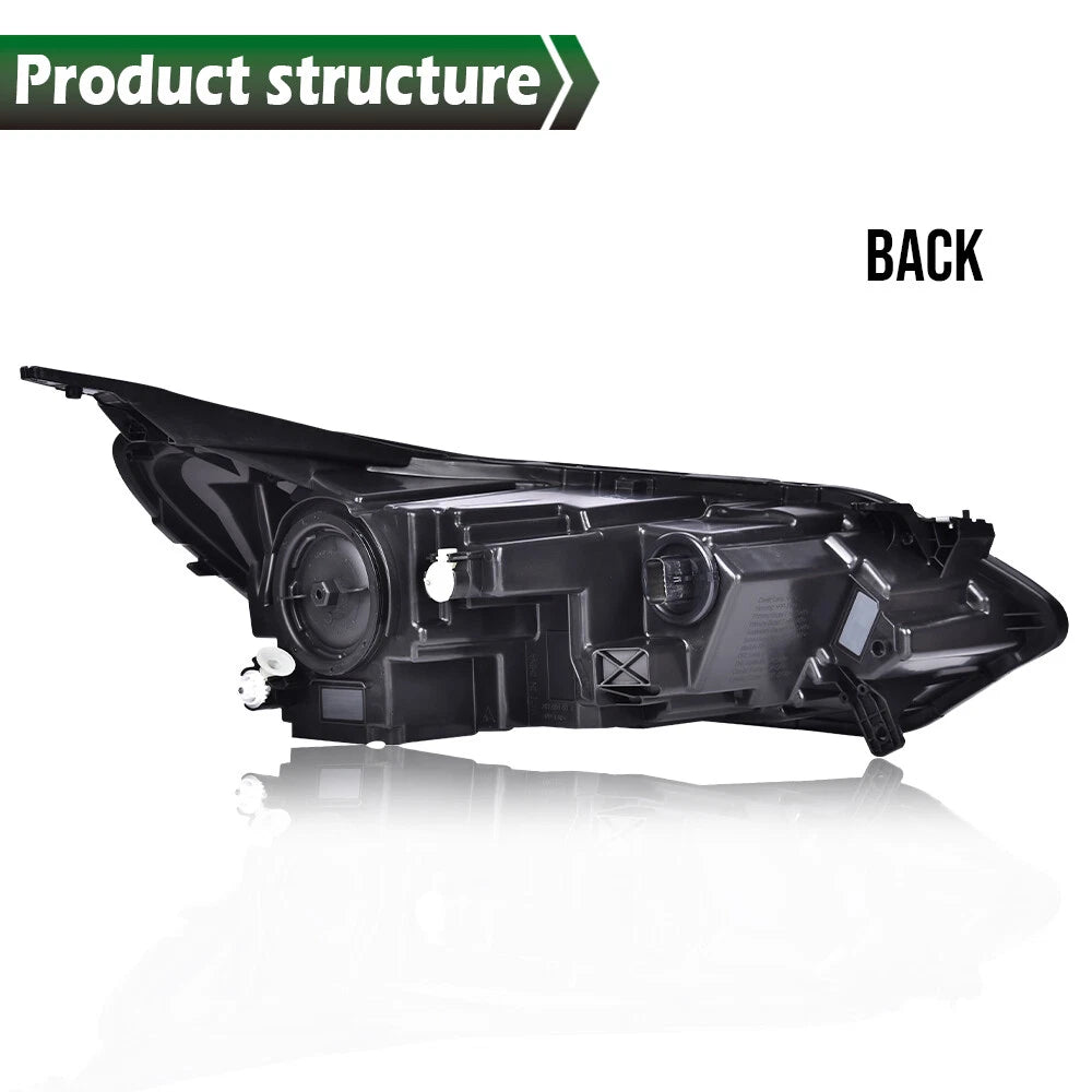 Left Projector Headlight with LED DRL for Chevrolet Equinox (2018–2021)