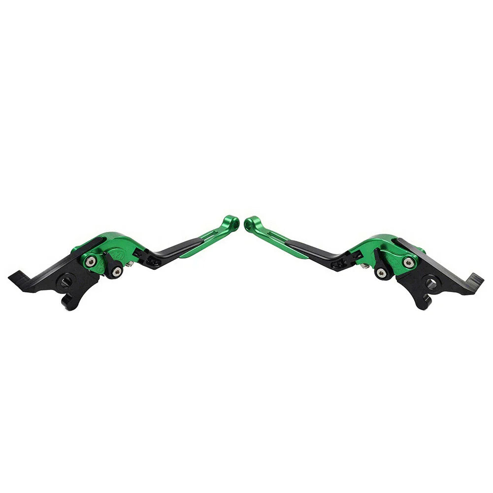 CNC Green Extendable Brake Clutch Levers for BMW S1000RR S1000R (2015-2019)
