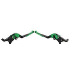 CNC Green Extendable Brake Clutch Levers for BMW S1000RR S1000R (2015-2019)