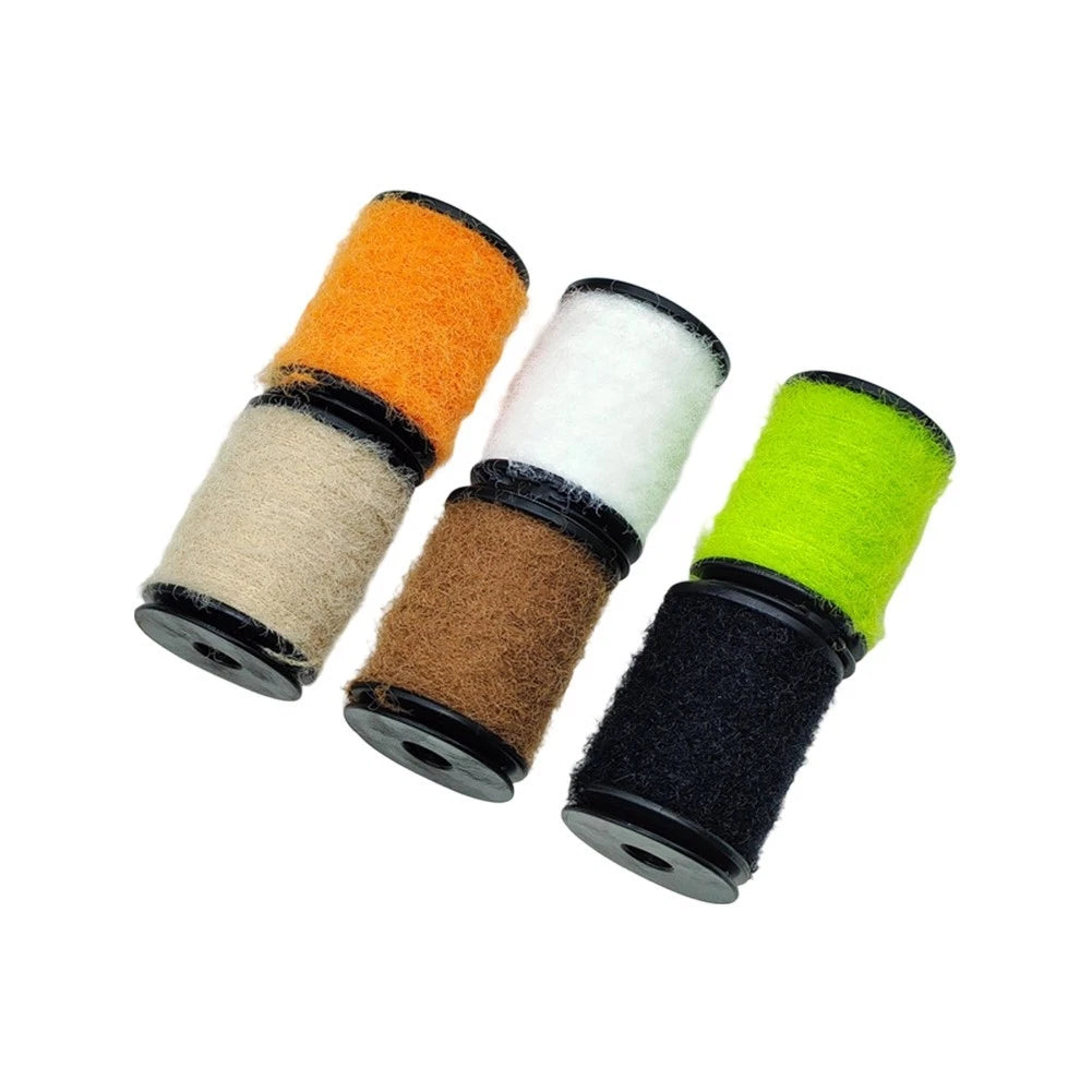 Chenille Nymph Body Outline 20 Meter Spool for Fly Tying (Carbon Fiber)