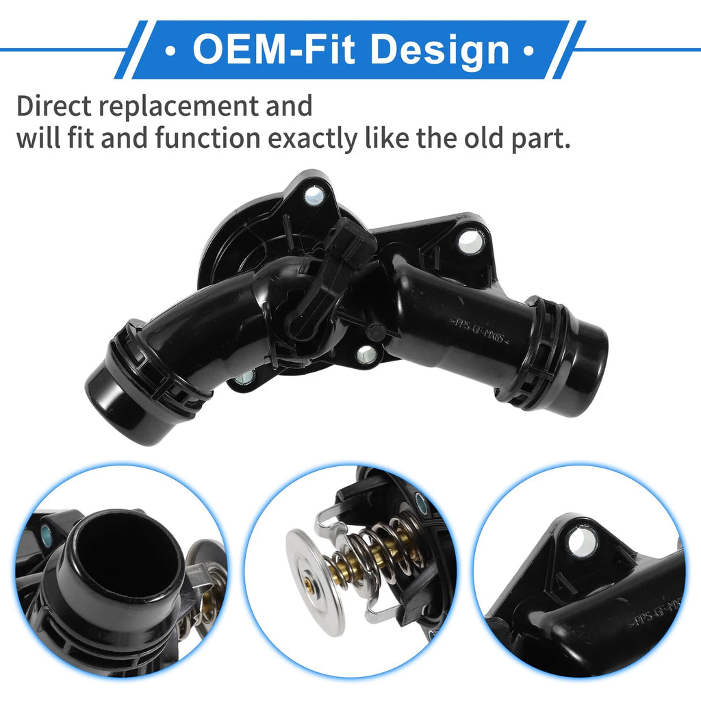 Thermostat Housing Assembly for BMW E46 323i 325i 328i 330i 525i (2000–2006)