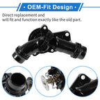 Thermostat Housing Assembly for BMW E46 323i 325i 328i 330i 525i (2000–2006)