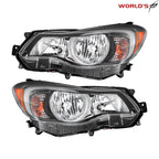 Pair Halogen Headlights for Subaru Impreza XV Crosstrek (2012–2016)