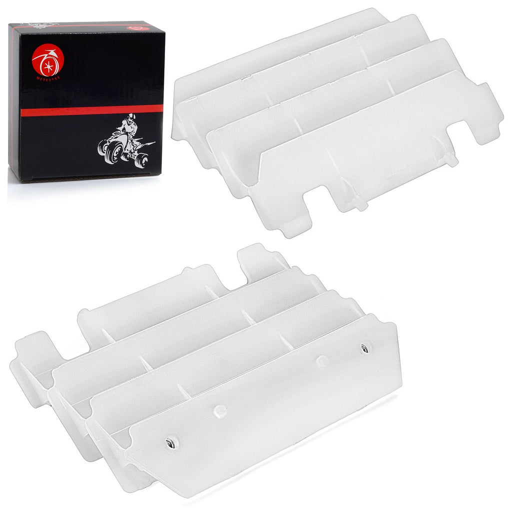 Pair Radiator Louvers Guards for Kawasaki KX125 KX250 (1997–2005)