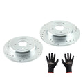 Set of 2 Rear Brake Discs for Dodge Durango/Jeep Grand Cherokee (2011–2020) S-53061