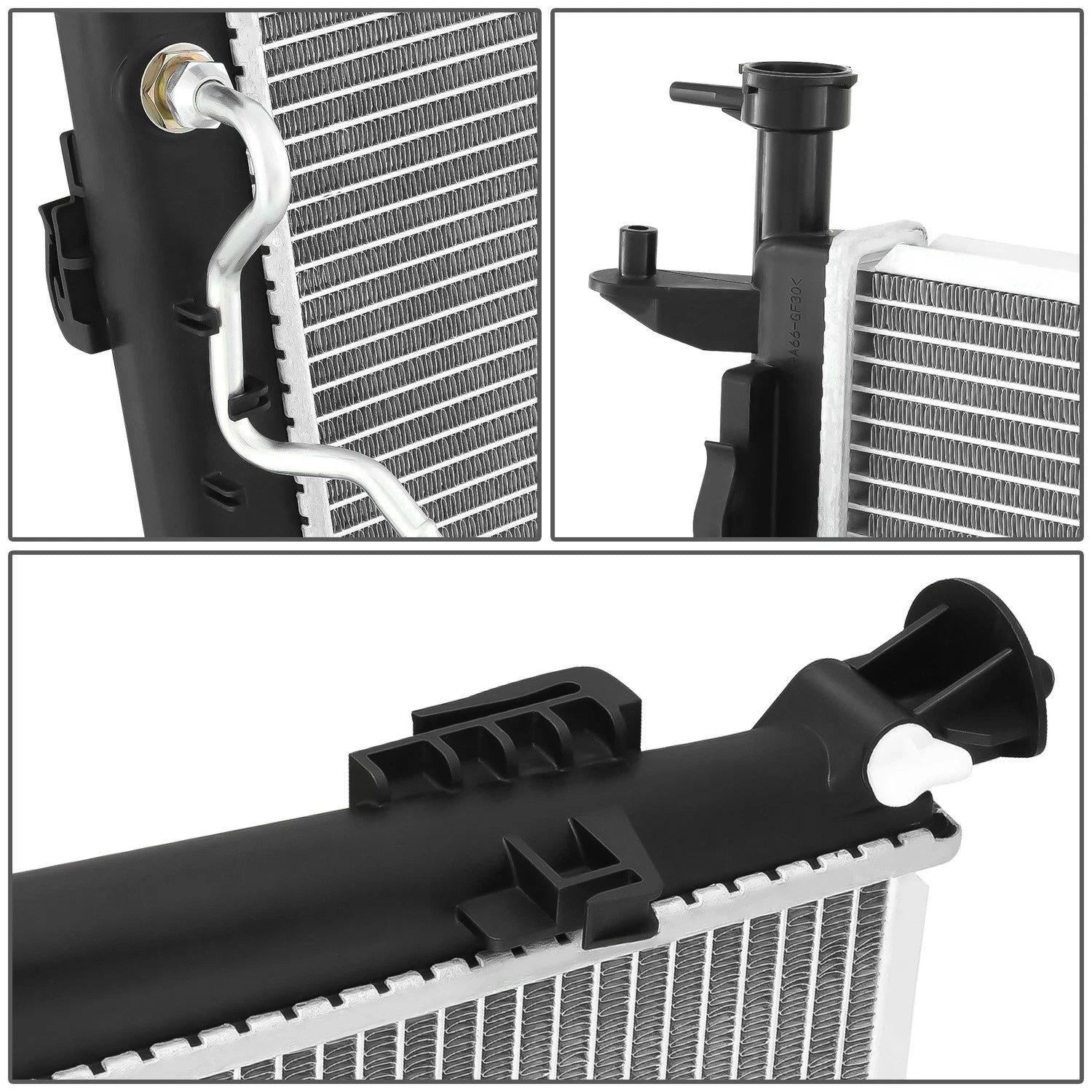OE Aluminum Core Radiator DPI 13857 for Hyundai Palisade 2020–2024