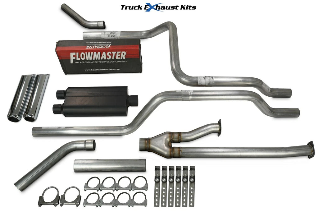 2.5" Dual Exhaust Kit for Toyota Tundra (2009–2013) 50 Series Chrome Tip