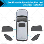 Magnetic Rear & Triangular Sun Shade for Mazda CX-3 (2015–Current)