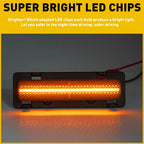 Smoked LED Bumper Side Marker Light for Chevy Camaro Pontiac Firebird (1982–1992)