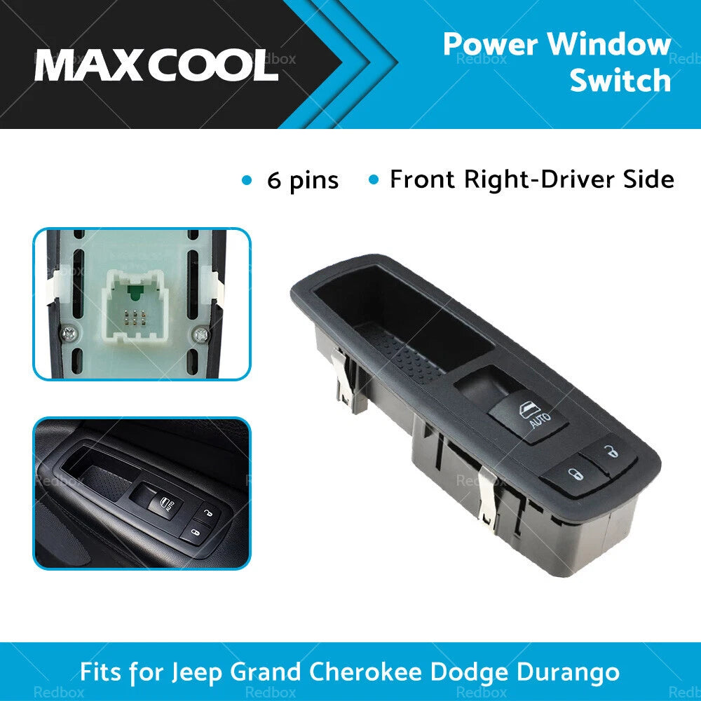 Master Power Window Switch for Dodge Durango (2011–2015) 68086692AC