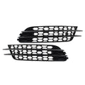1 Pair Fog Light Grille Cover for Audi A6 C7 (2012–2018)