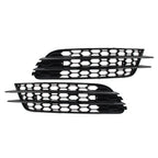 1 Pair Fog Light Grille Cover for Audi A6 C7 (2012–2018)