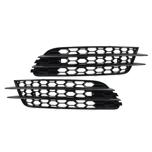 1 Pair Fog Light Grille Cover for Audi A6 C7 (2012–2018)