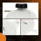 Engine Coolant Overflow Tank for Hyundai Tucson (2016–2021) w/ Cap