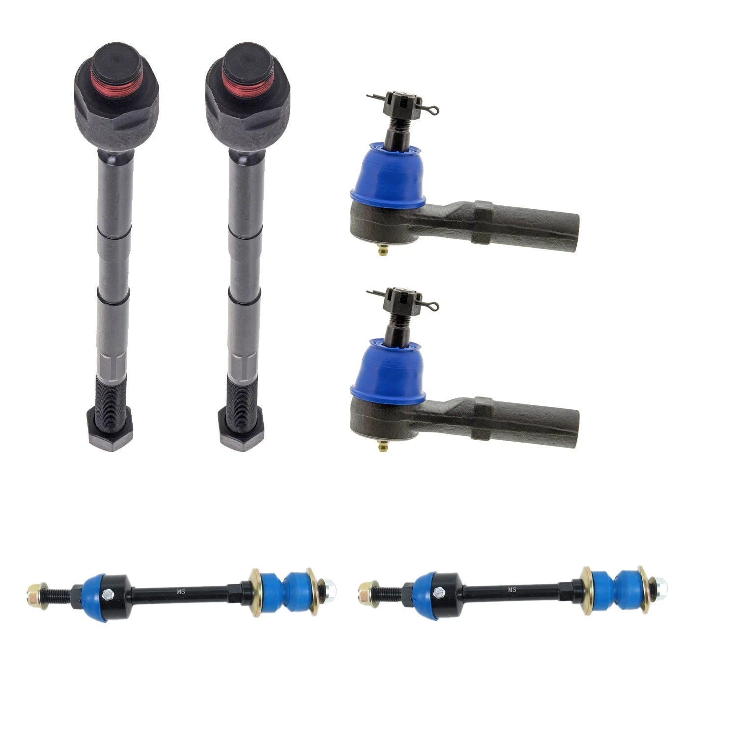 Mevotech Supreme Tie Rod End Sway Bar Link Kit for Ram 2500 (2014–2023)