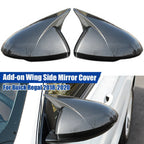 Carbon Look Side Mirror Cap Cover for Buick Regal (2018–2020)